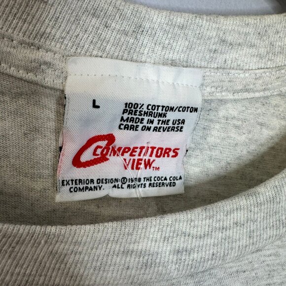 Vtg 90s Dale Earnhardt Jr Coca Cola Racing Shirt Polar Bear L New - Picture 5 of 12